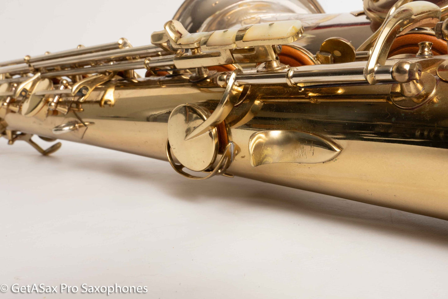 King SilverSonic Tenor With Full Pearls 1952 Relacquered Nice Shape! 328630