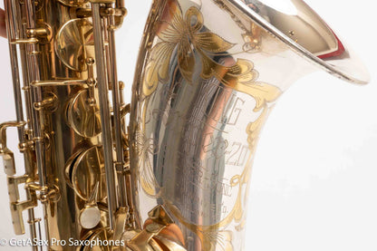 King SilverSonic Tenor With Full Pearls 1952 Relacquered Nice Shape! 328630