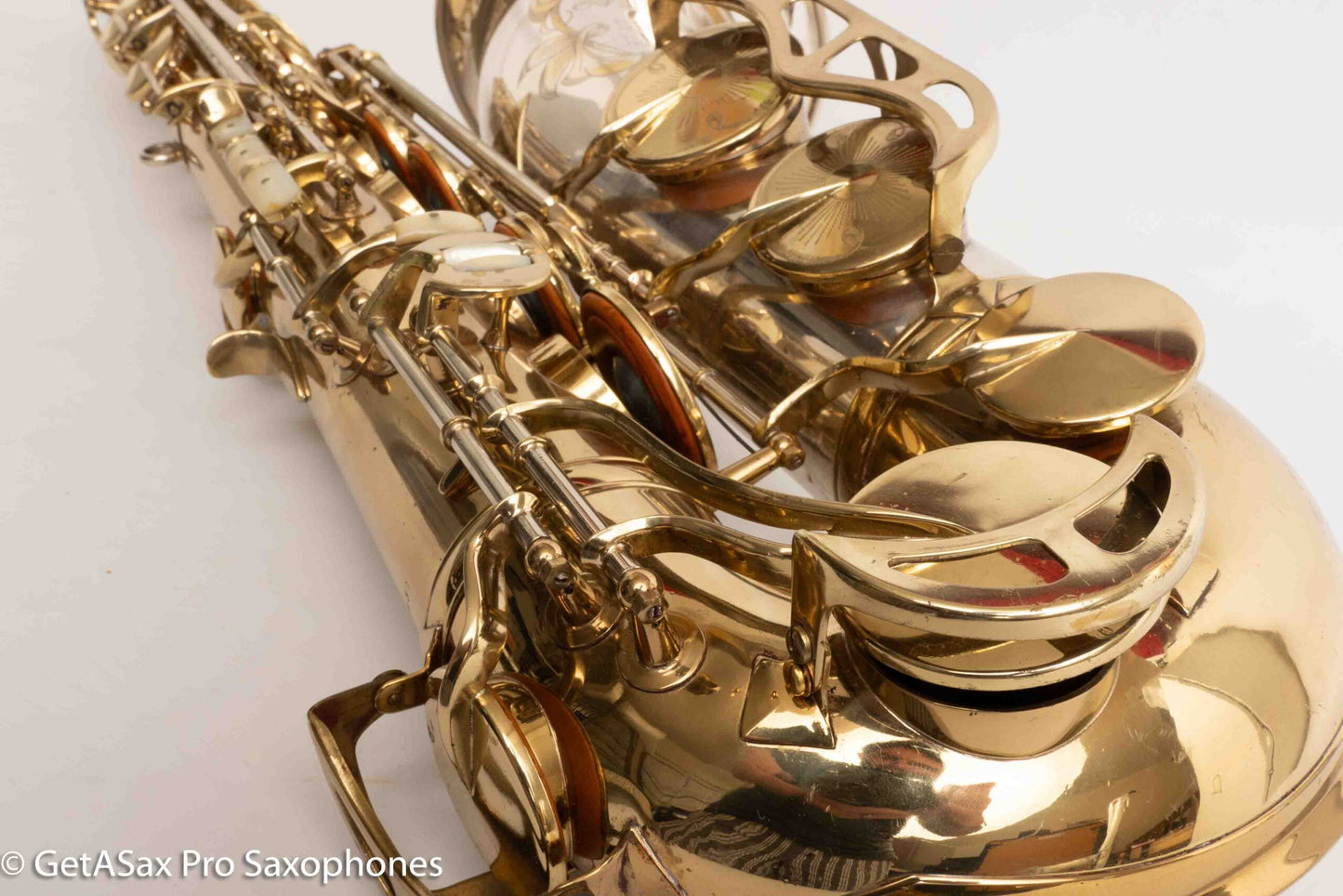 King SilverSonic Tenor With Full Pearls 1952 Relacquered Nice Shape! 328630