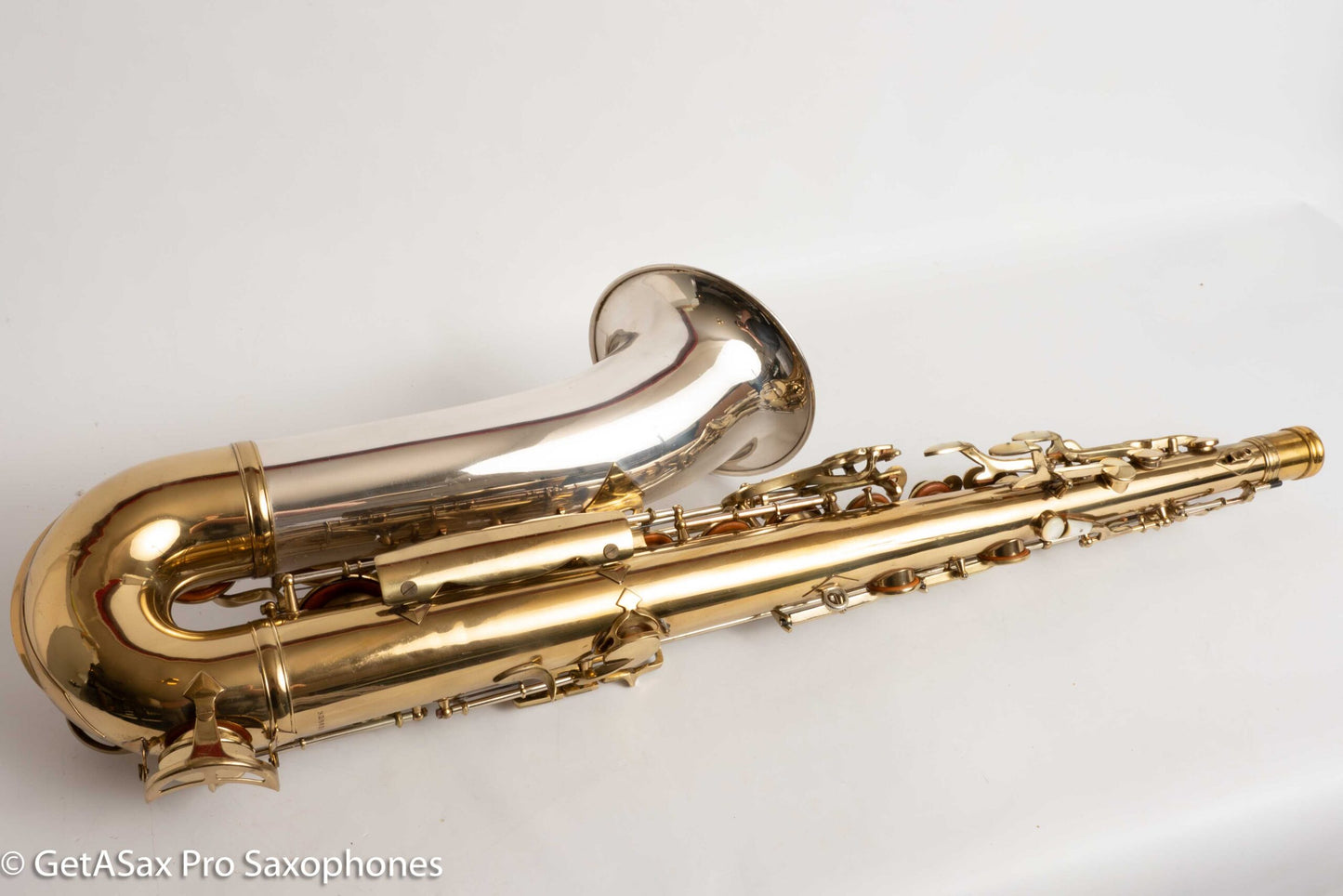 King SilverSonic Tenor With Full Pearls 1952 Relacquered Nice Shape! 328630