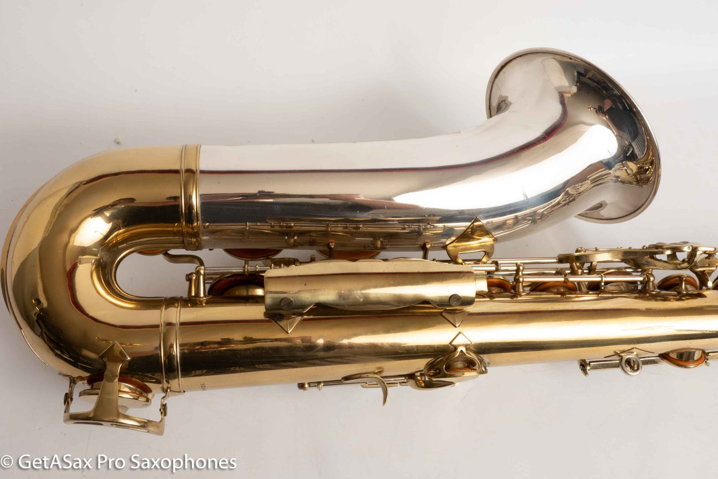 King SilverSonic Tenor With Full Pearls 1952 Relacquered Nice Shape! 328630