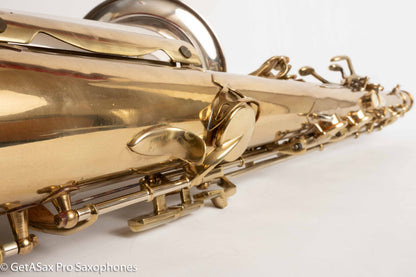 King SilverSonic Tenor With Full Pearls 1952 Relacquered Nice Shape! 328630