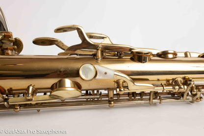 King SilverSonic Tenor With Full Pearls 1952 Relacquered Nice Shape! 328630
