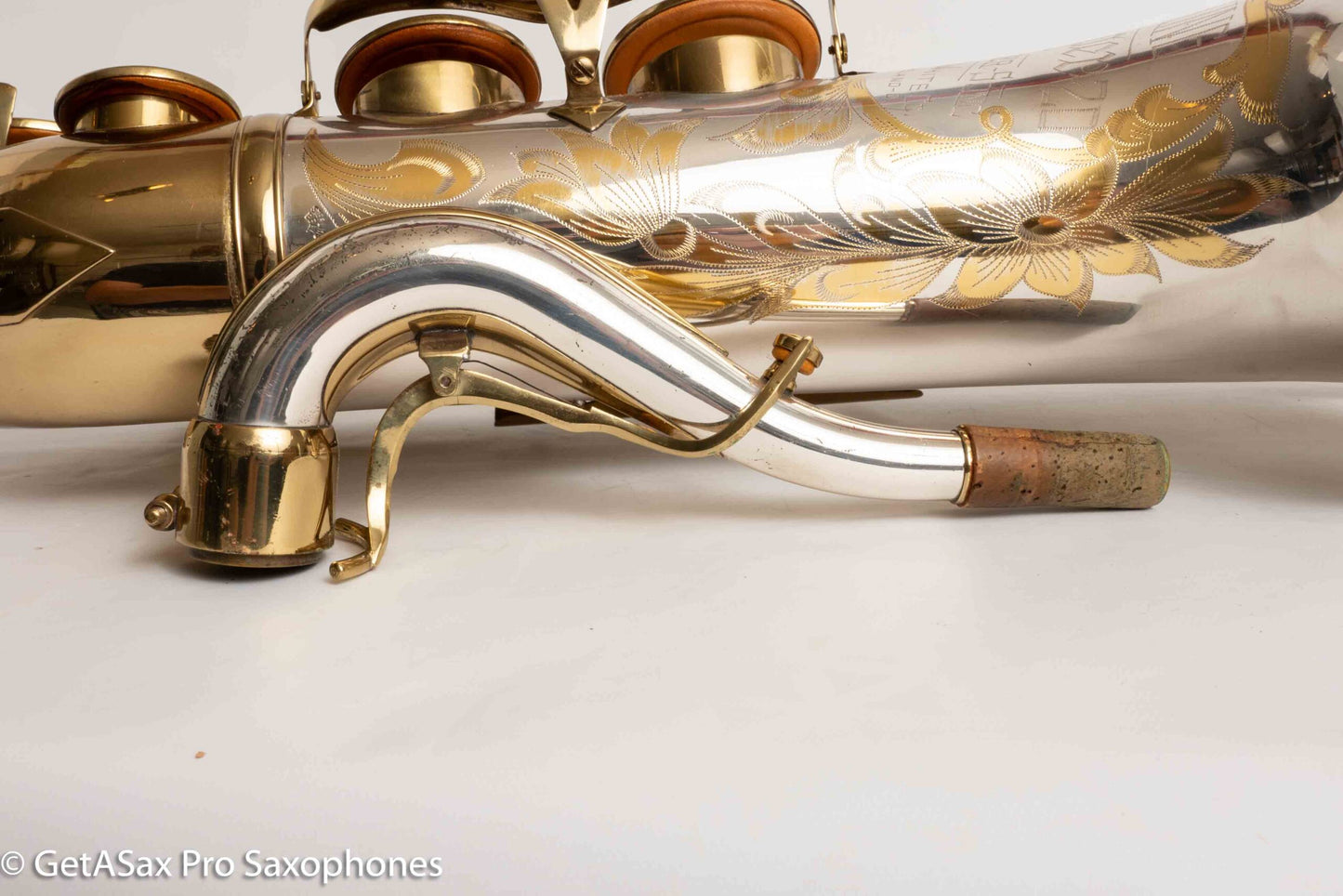 King SilverSonic Tenor With Full Pearls 1952 Relacquered Nice Shape! 328630