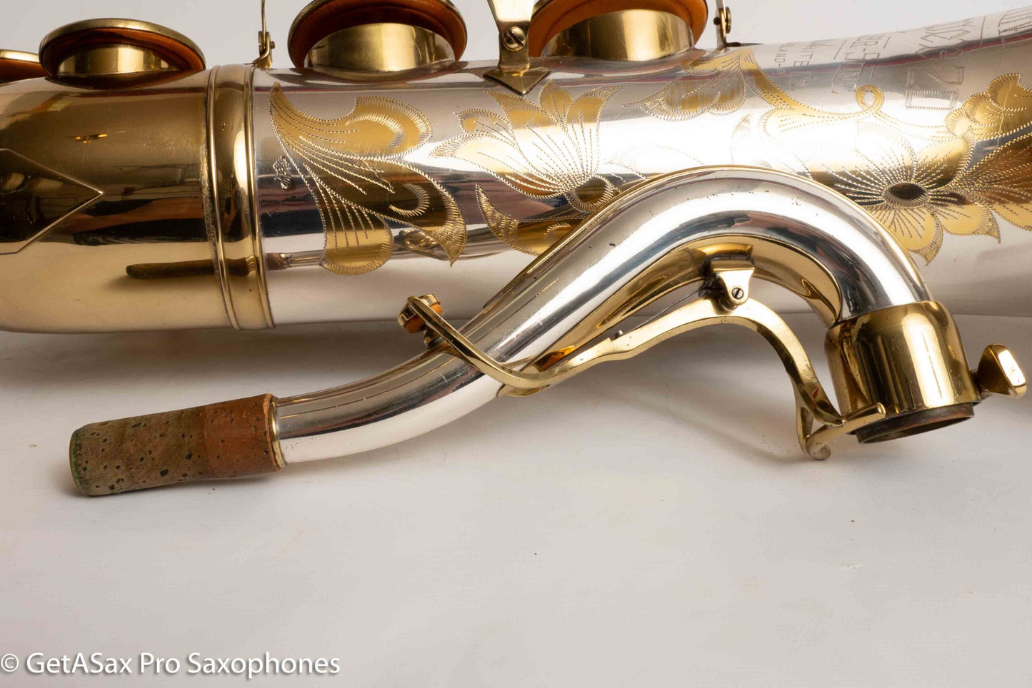 King SilverSonic Tenor With Full Pearls 1952 Relacquered Nice Shape! 328630