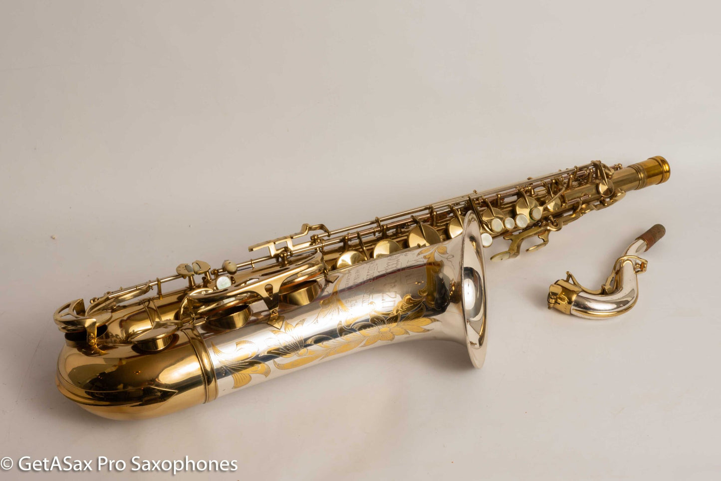 King SilverSonic Tenor With Full Pearls 1952 Relacquered Nice Shape! 328630