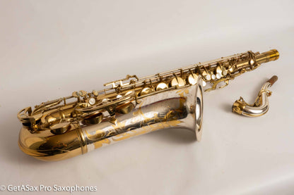 King SilverSonic Tenor With Full Pearls 1952 Relacquered Nice Shape! 328630