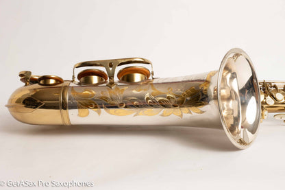 King SilverSonic Tenor With Full Pearls 1952 Relacquered Nice Shape! 328630