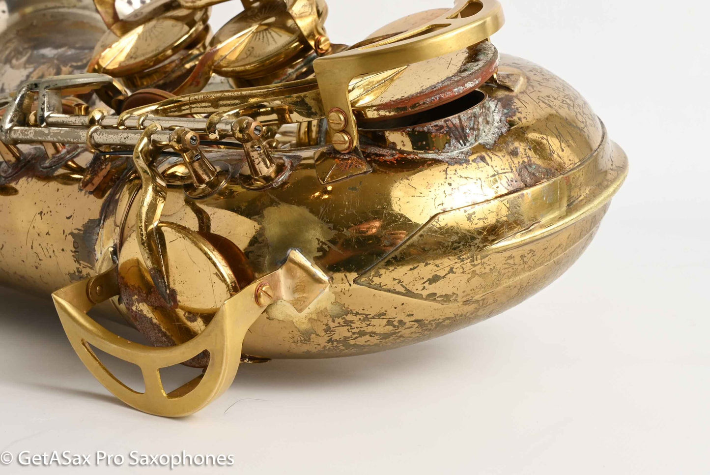 King SilverSonic Tenor with Full Pearls and Gold in the Engraving Special Order Fresh Overhaul! 406210