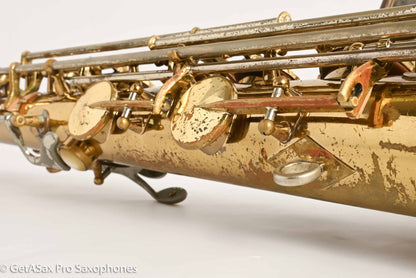 King SilverSonic Tenor with Full Pearls and Gold in the Engraving Special Order Fresh Overhaul! 406210