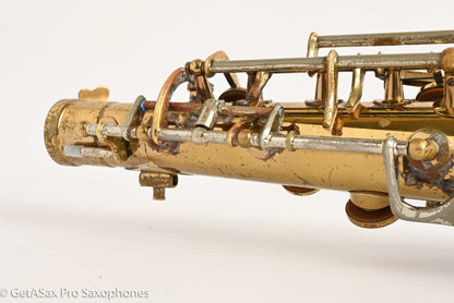 King SilverSonic Tenor with Full Pearls and Gold in the Engraving Special Order Fresh Overhaul! 406210