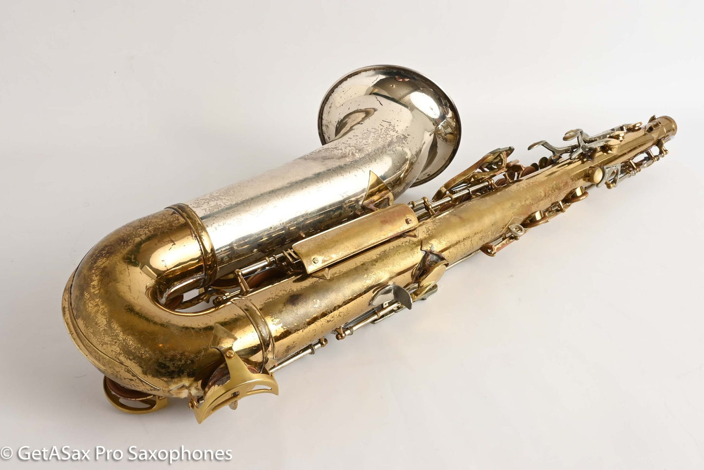 King SilverSonic Tenor with Full Pearls and Gold in the Engraving Special Order Fresh Overhaul! 406210