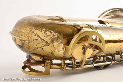 King SilverSonic Tenor with Full Pearls and Gold in the Engraving Special Order Fresh Overhaul! 406210