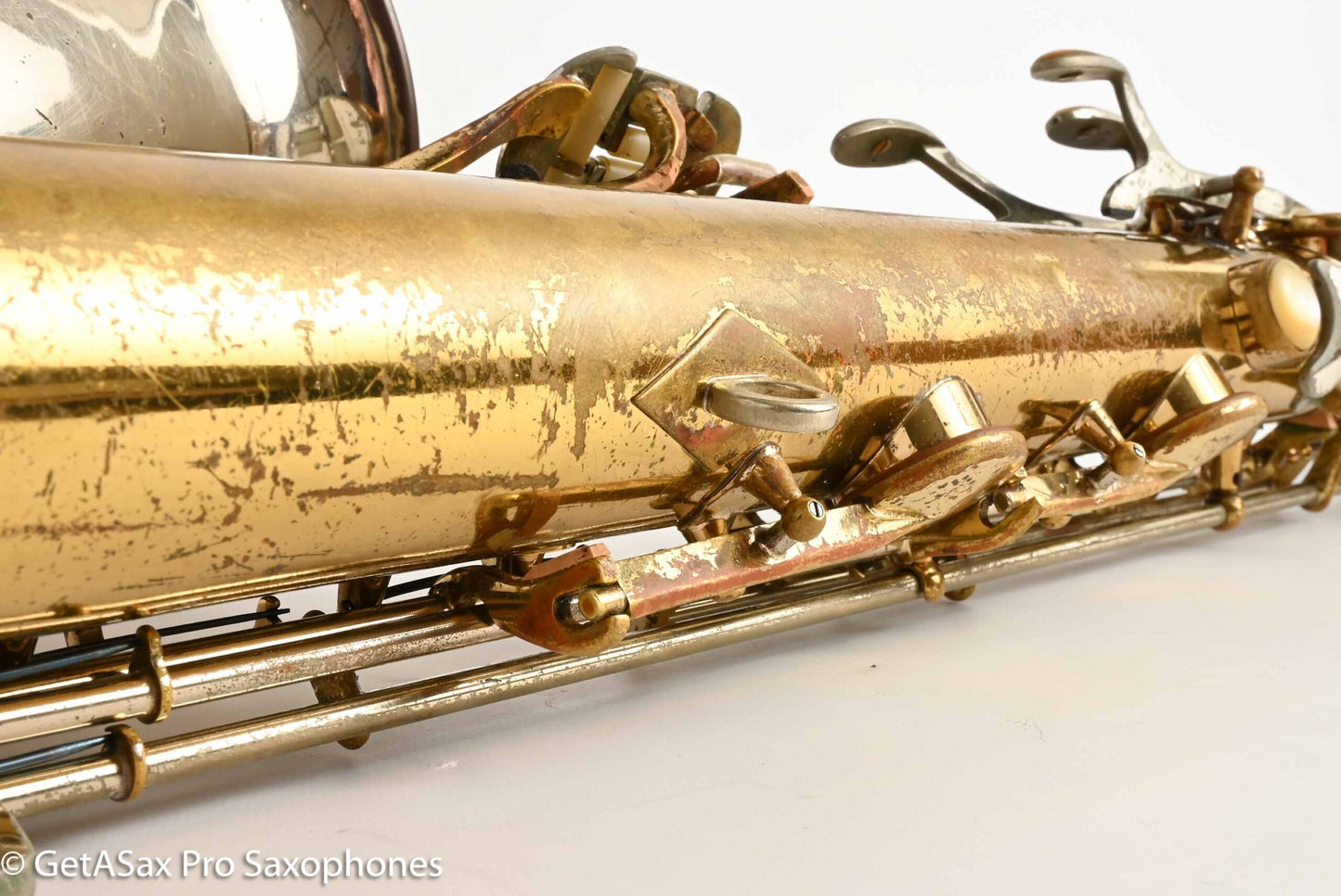 King SilverSonic Tenor with Full Pearls and Gold in the Engraving Special Order Fresh Overhaul! 406210