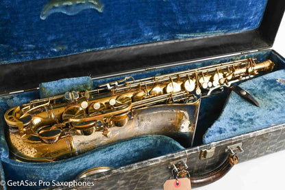 King SilverSonic Tenor with Full Pearls and Gold in the Engraving Special Order Fresh Overhaul! 406210