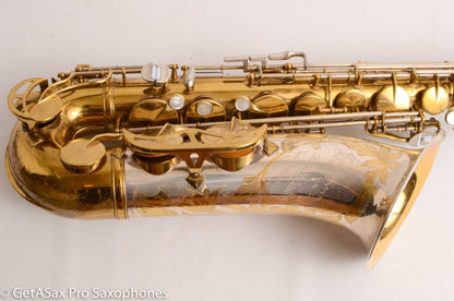 King SilverSonic Tenor Series III Gold in the Engraving Double Socket Neck 375203