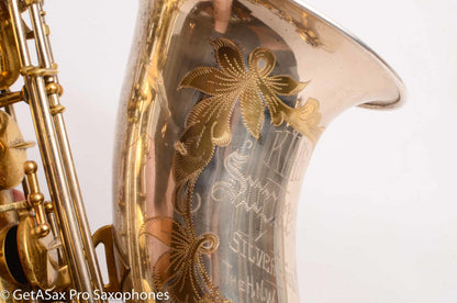 King SilverSonic Tenor Series III Gold in the Engraving Double Socket Neck 375203