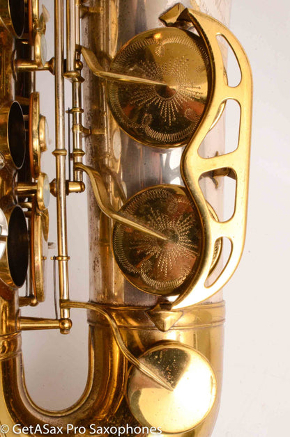 King SilverSonic Tenor Series III Gold in the Engraving Double Socket Neck 375203