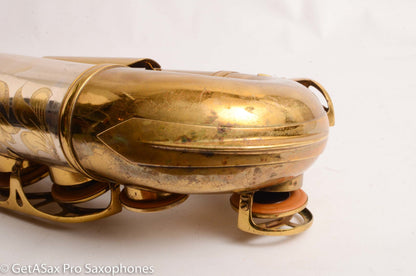 King SilverSonic Tenor Series III Gold in the Engraving Double Socket Neck 375203