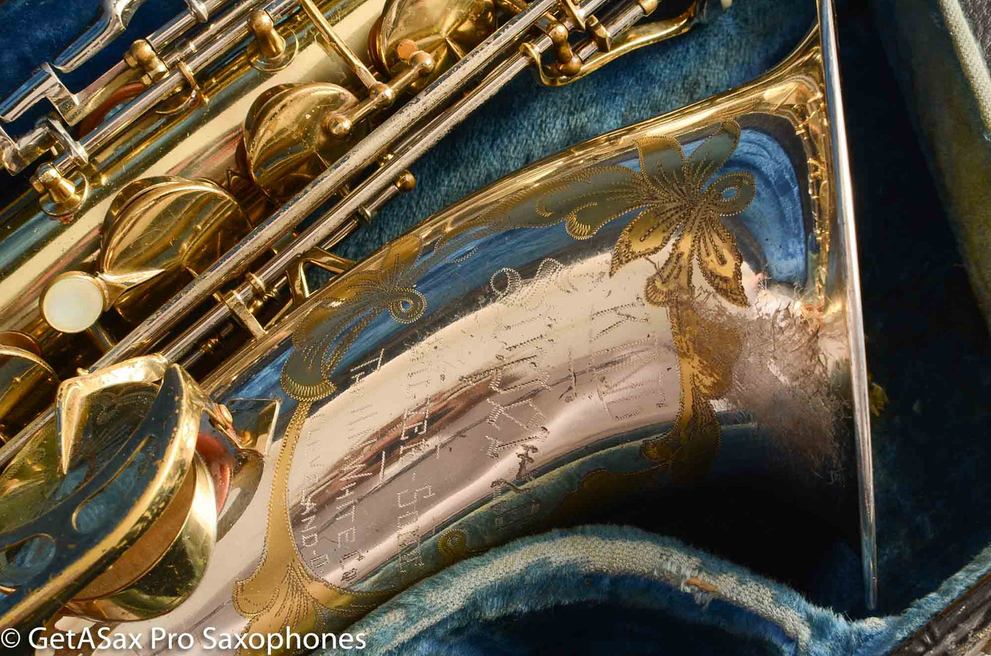 King SilverSonic Tenor Saxophone Exceptionally Fine Player Overhauled 402584