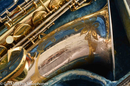 King SilverSonic Tenor Saxophone Exceptionally Fine Player Overhauled 402584