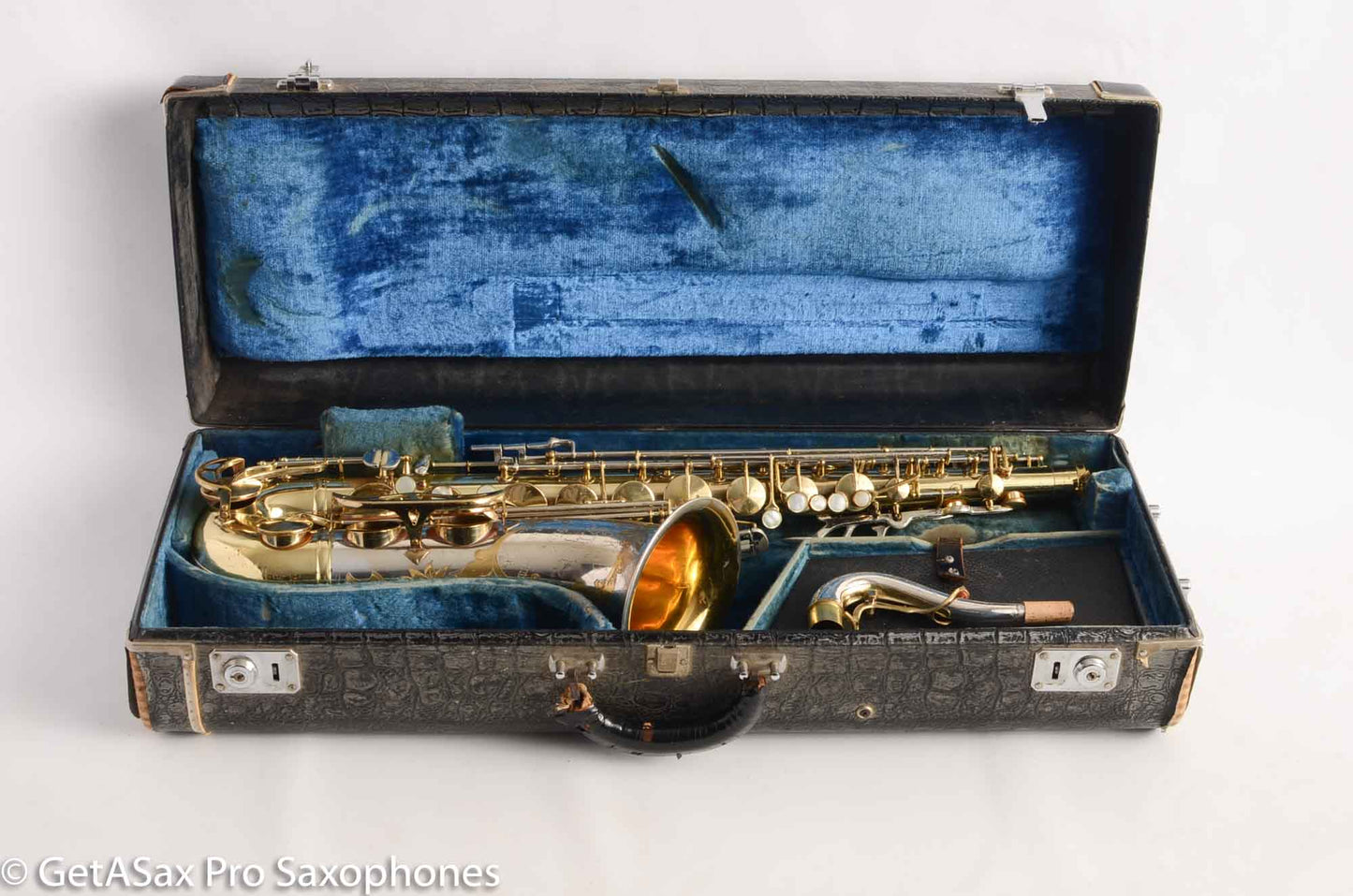 King SilverSonic Tenor Saxophone Exceptionally Fine Player Overhauled 402584