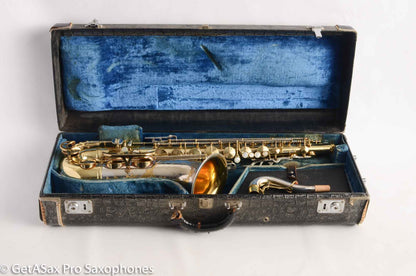 King SilverSonic Tenor Saxophone Exceptionally Fine Player Overhauled 402584