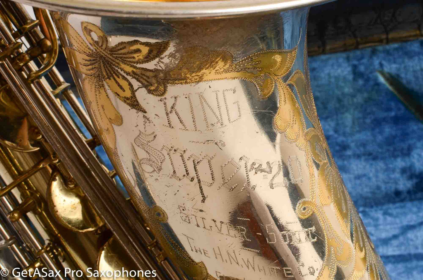 King SilverSonic Tenor Saxophone Exceptionally Fine Player Overhauled 402584