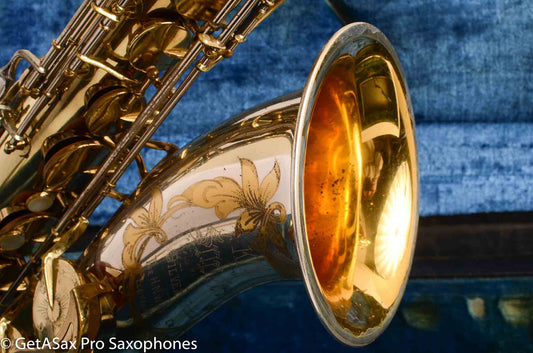 King SilverSonic Tenor Saxophone Exceptionally Fine Player Overhauled 402584