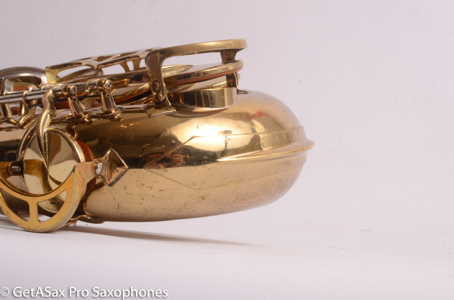 King SilverSonic Tenor Solid Silver Neck and Bell 433140 Very Good Condition