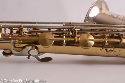 King SilverSonic Tenor Solid Silver Neck and Bell 433140 Very Good Condition