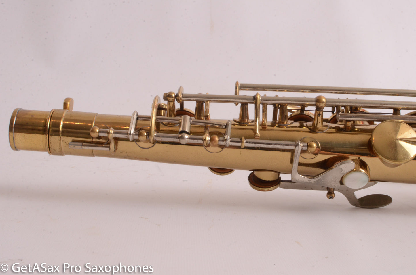 King SilverSonic Tenor Solid Silver Neck and Bell 433140 Very Good Condition