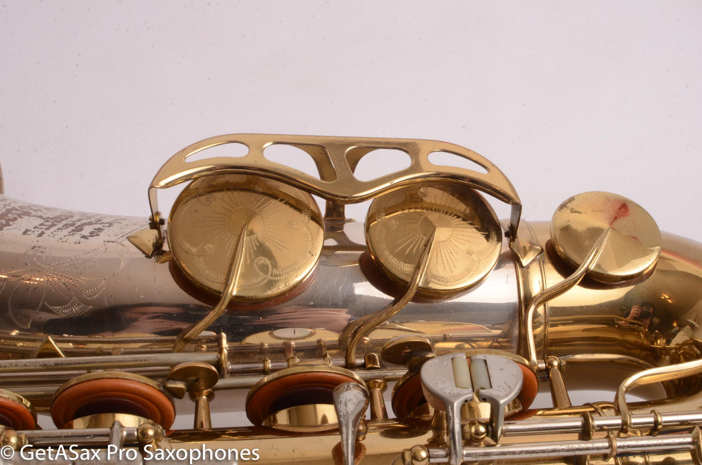 King SilverSonic Tenor Solid Silver Neck and Bell 433140 Very Good Condition