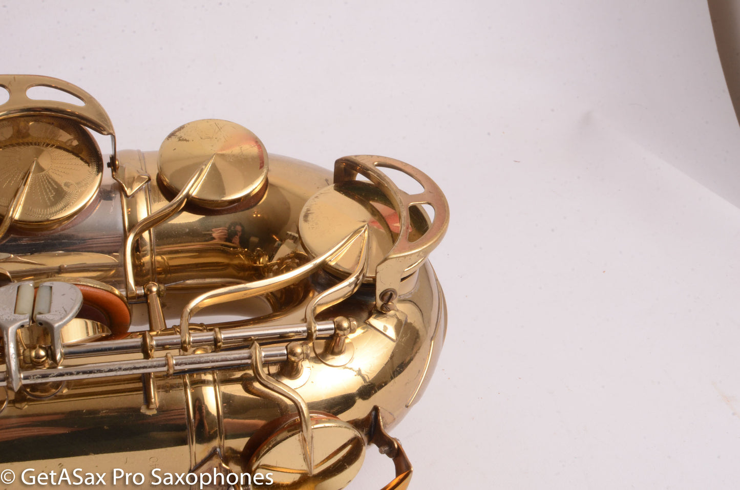 King SilverSonic Tenor Solid Silver Neck and Bell 433140 Very Good Condition