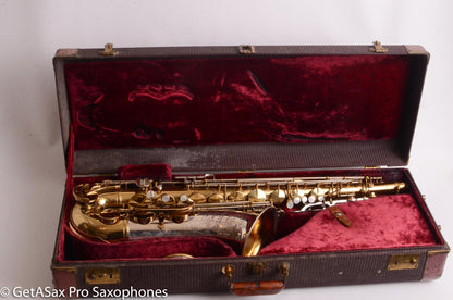 King SilverSonic Tenor Solid Silver Neck and Bell 433140 Very Good Condition