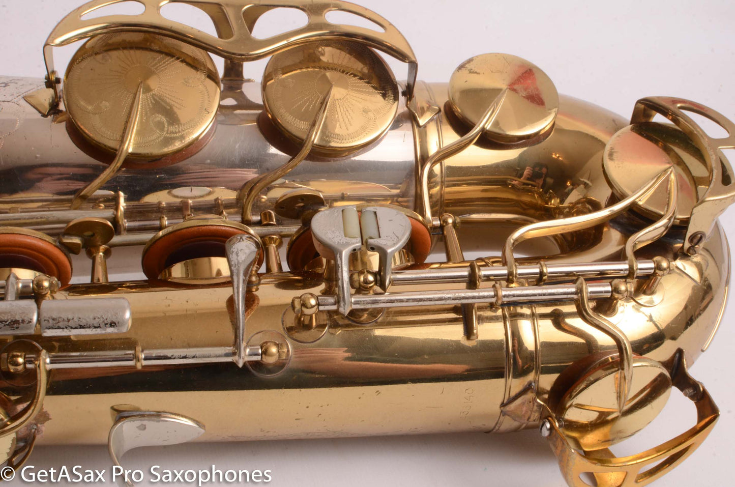 King SilverSonic Tenor Solid Silver Neck and Bell 433140 Very Good Condition