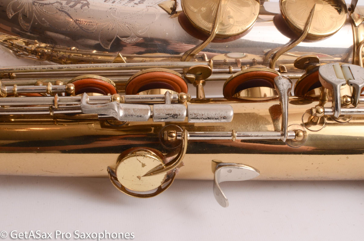 King SilverSonic Tenor Solid Silver Neck and Bell 433140 Very Good Condition