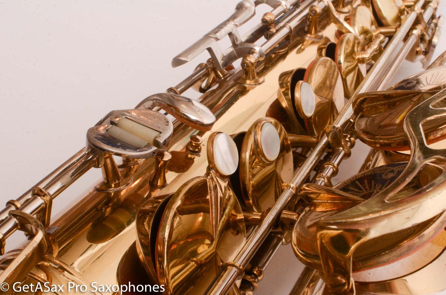 King SilverSonic Tenor Solid Silver Neck and Bell 433140 Very Good Condition