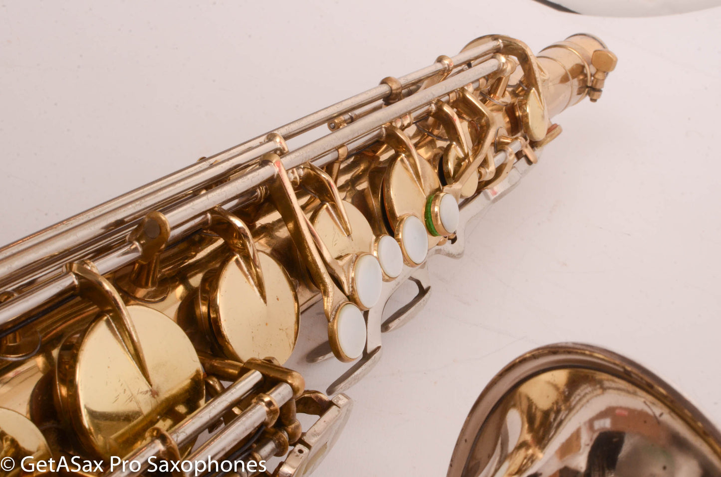 King SilverSonic Tenor Solid Silver Neck and Bell 433140 Very Good Condition