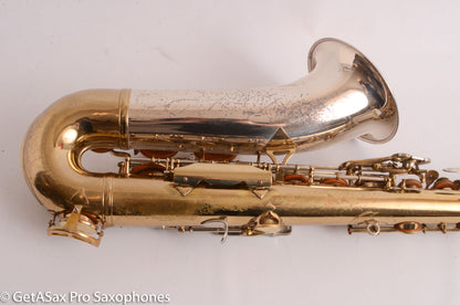 King SilverSonic Tenor Solid Silver Neck and Bell 433140 Very Good Condition