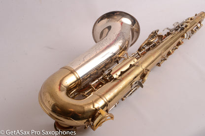 King SilverSonic Tenor Solid Silver Neck and Bell 433140 Very Good Condition