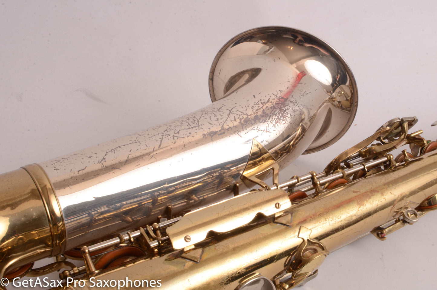 King SilverSonic Tenor Solid Silver Neck and Bell 433140 Very Good Condition