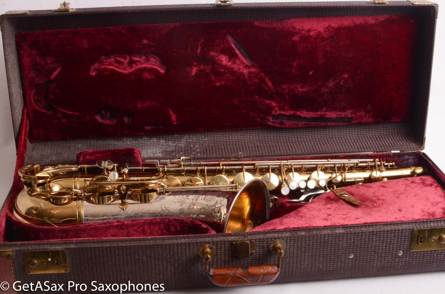 King SilverSonic Tenor Solid Silver Neck and Bell 433140 Very Good Condition