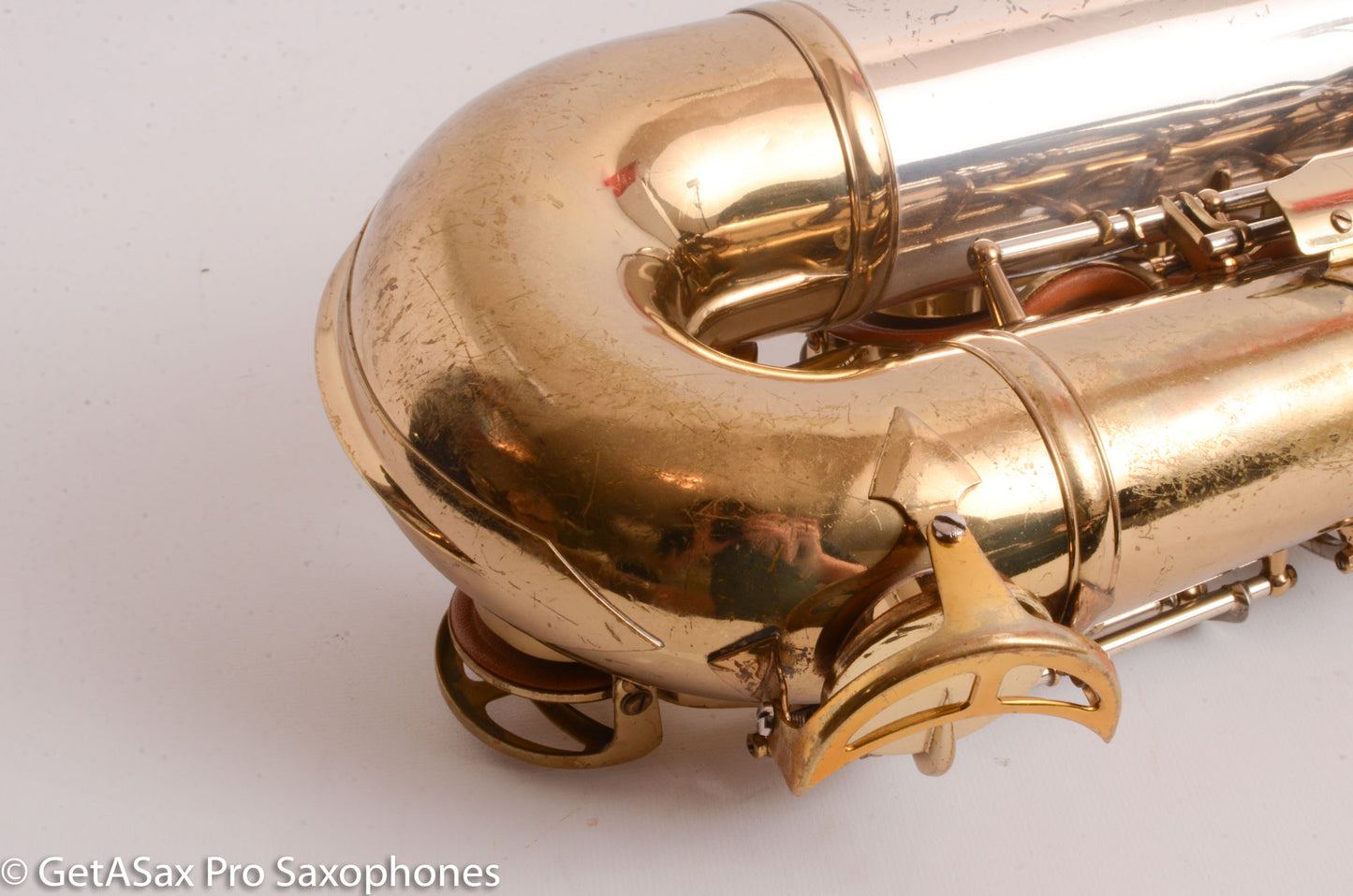 King SilverSonic Tenor Solid Silver Neck and Bell 433140 Very Good Condition