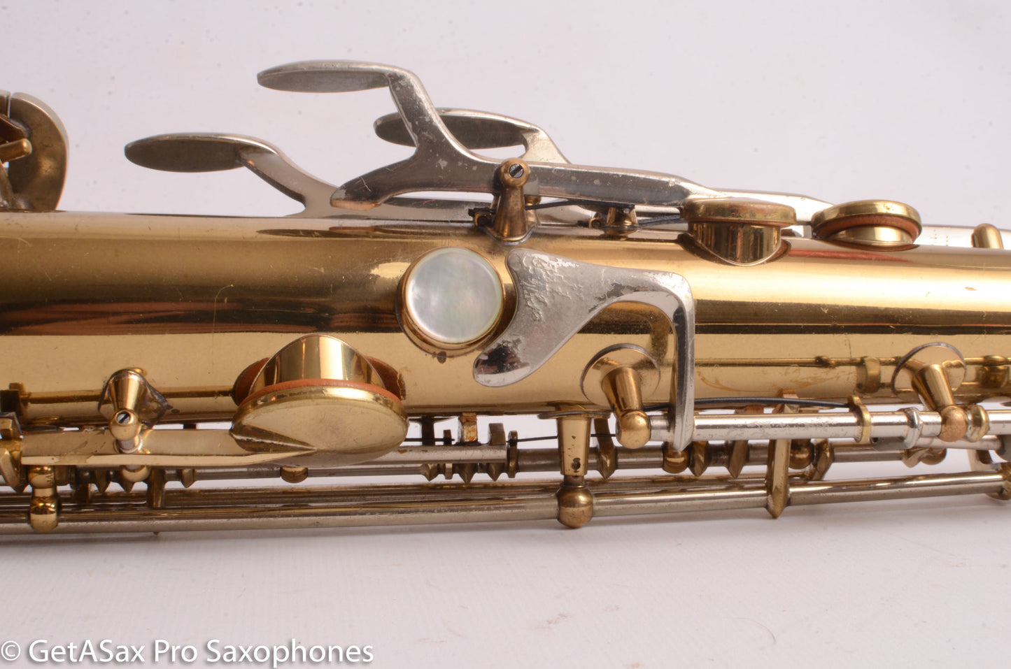 King SilverSonic Tenor Solid Silver Neck and Bell 433140 Very Good Condition