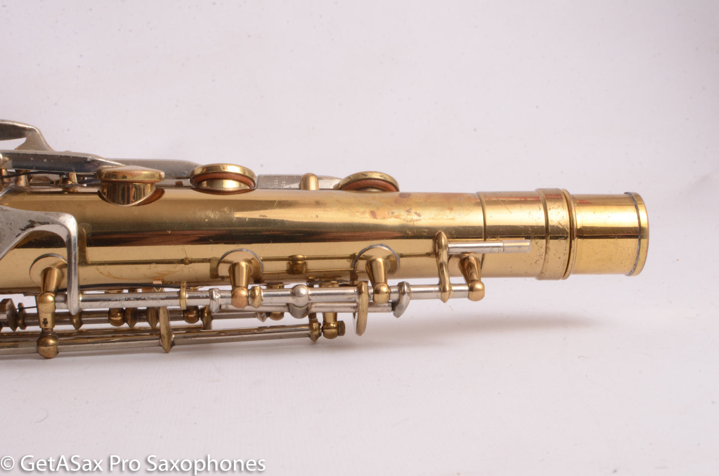 King SilverSonic Tenor Solid Silver Neck and Bell 433140 Very Good Condition