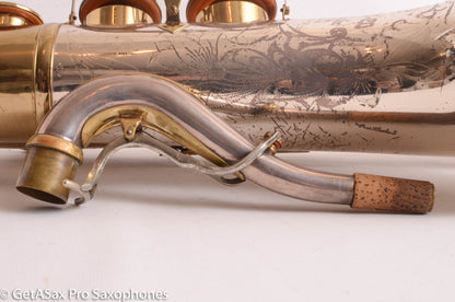 King SilverSonic Tenor Solid Silver Neck and Bell 433140 Very Good Condition