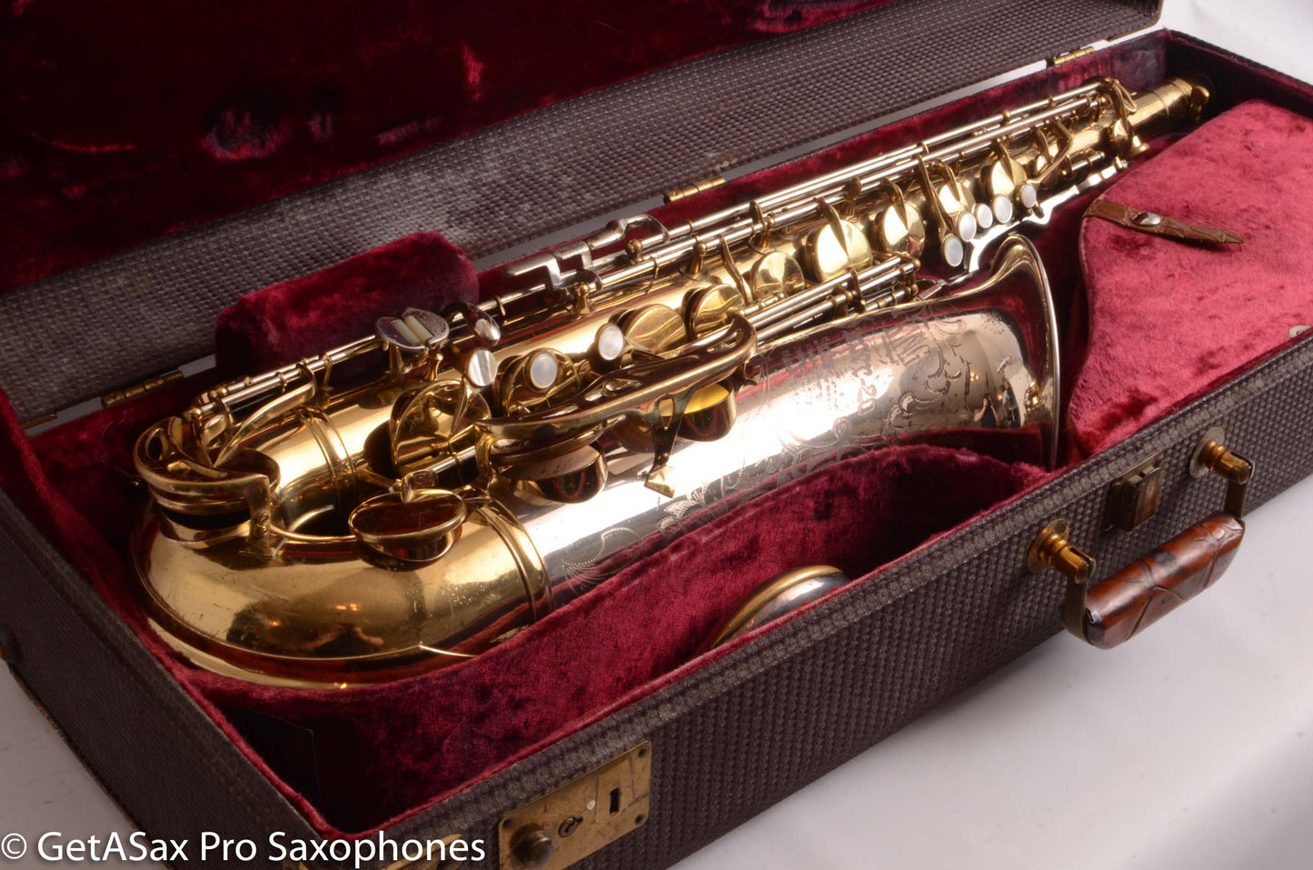 King SilverSonic Tenor Solid Silver Neck and Bell 433140 Very Good Condition