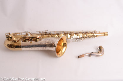 King SilverSonic Tenor Solid Silver Neck and Bell 433140 Very Good Condition