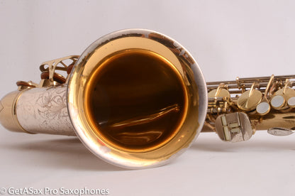 King SilverSonic Tenor Solid Silver Neck and Bell 433140 Very Good Condition